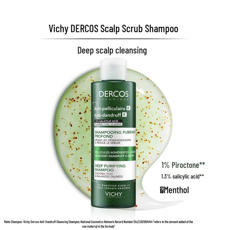 Vichy Dercos Exfoliating Anti-Dandruff Shampoo
