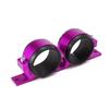 Aluminum Car Dual Twin Fuel Pump Mount Bracket 60MM &  Fuel Filter Clamp Mounting Bracket Holder 60mm Cradle For Car Modified
