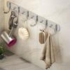 Stainless Steel No-Drill Bathroom Strong Adhesive Clothes Hanger Hook