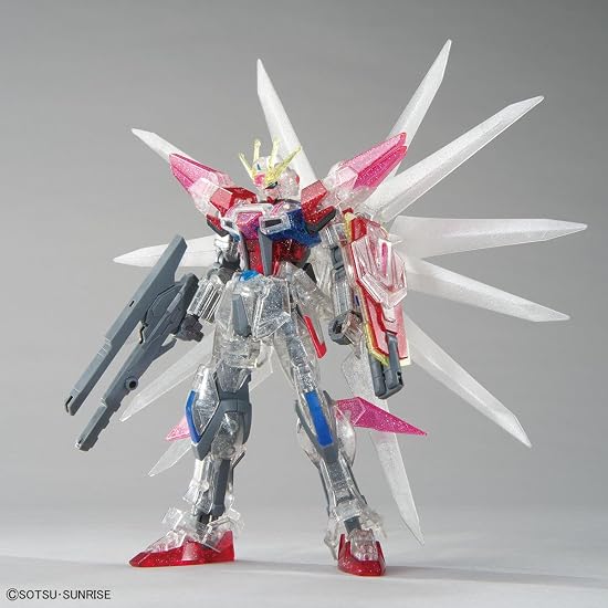 HG 1/144 Ограниченная серия The Gundam Base Build Strike Galaxy Cosmos [Прозрачный с частицами Плавски] Gundam Build Fi