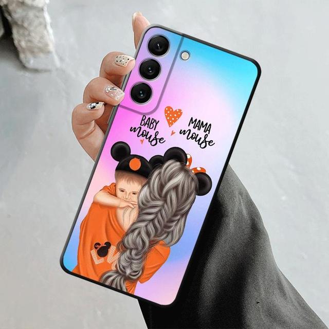 Shell For Samsung Galaxy S23 S22 S21 S20 Fe Ultra S10 S9 S8 Plus Note 20ultra 10plus Case Cover Super Mom Baby Girl Boy