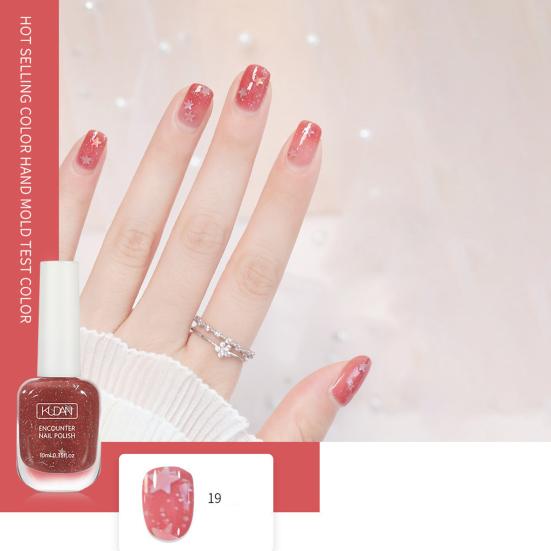 Peelable Nail Polish for Kids Rainbow Colors Safe Low Odor Easy Peel-off Glamorous Bottle Child-Friendly Tearable Nail Polish