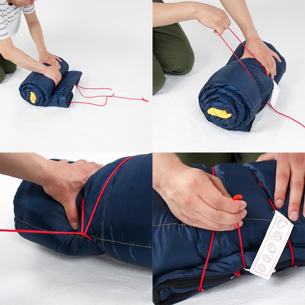 COLEMAN Sleeping Bag Performer III C10 Usable Temperature 10 Degrees Envelope Type Yellow 2000034775