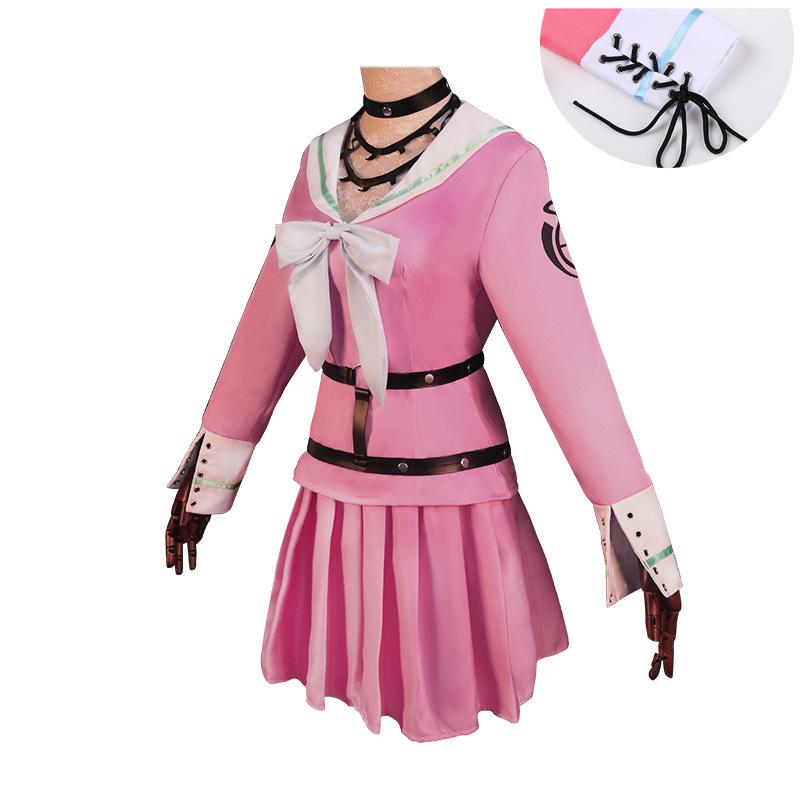 Danganronpa Miu Iruma Cosplay Costume, Anime Role Play Outfit for Halloween Party