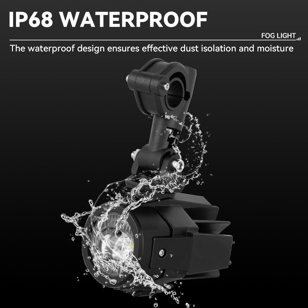 Motorcycle LED Auxiliary Headlight Fog Light For BMW R1200GS LC R1250GS Adventure R1250RT R1200RT R1250RS Led Driving Lights