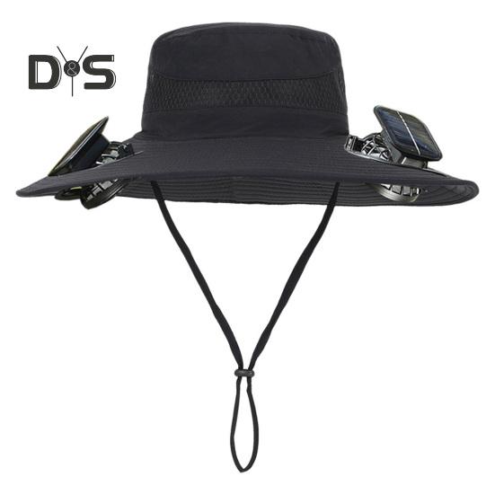 Солнечная шляпа-веер с широкими полями, двухрежимные вентиляторы, аккумулятор 800 мАч, шляпа для рыбалки на открытом воздухе, для пеших прогулок, езды на велосипеде, рыбалки