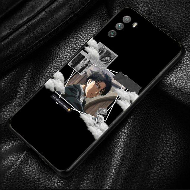 Чехол аниме Shingeki No Kyojin для Xiaomi Poco X3 Nfc X3 M3 Pro X3 F3 Gt F1, чехол для Mi 11t 10t Pro 9t 11 Note 10 Lite Civi