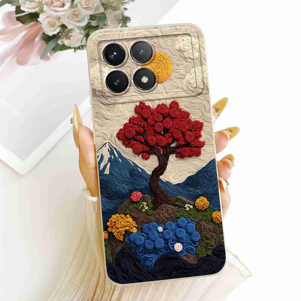 Fashion Luxury Painting For Redmi K70E 2311DRK48C Case Silicone Back Cover For Redmi K 70E K70e 5G Phone Cases Bumper Capa