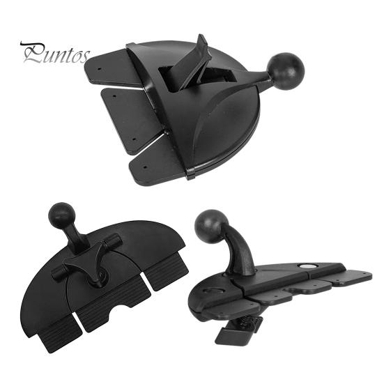 Автомобильный держатель для телефона с разъемом CD, вращающийся на 360 градусов, с противоскользящей накладкой, универсальный держатель для смартфона Samsung/MP3