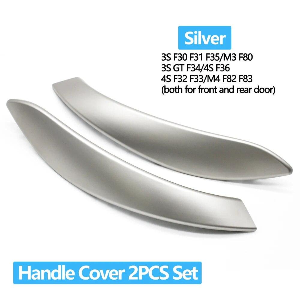 Car Door Handle Inside Pull Trim Cover For BMW 3 4 Series M3 M4 F30 F31 F32 F33 F34 F35 F36 F80 F82 F83 316d 318d 320d 325d