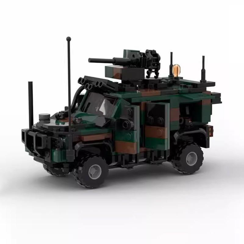Вторая мировая война Военный легкий многоцелевой автомобиль 2 4x4 Итальянская армия Технологии транспортных средств Бронированный автомобиль Строительные блоки Игрушки Модели автомобилей Наборы Кирпичи Дети Взрослые Подарки