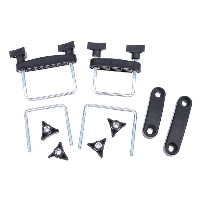 4 шт., набор для крепления корзины багажника на крышу автомобиля, универсальные зажимы для крепления рамы багажа