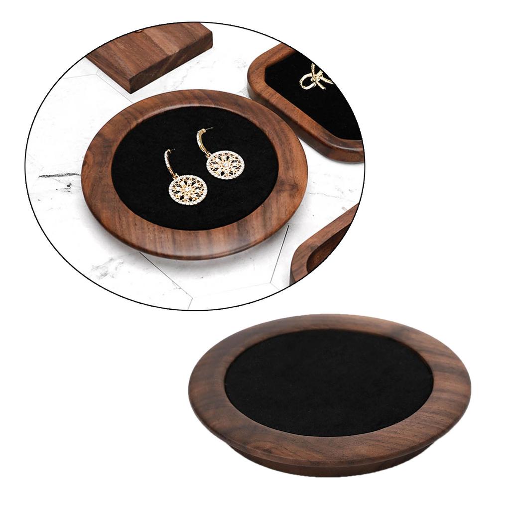 6 Styles Wood Earrings Tree Organizer Earring T-Stand Ear Studs Tray Retail Holder Jewelry Photography Display Rack