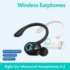 1SET S10 Wireless Business Headphone Ear Hook Bluetooth 5.2 Headset with Mic HIFI Stereo Voice Control Earphones Waterproof Noise Reduction