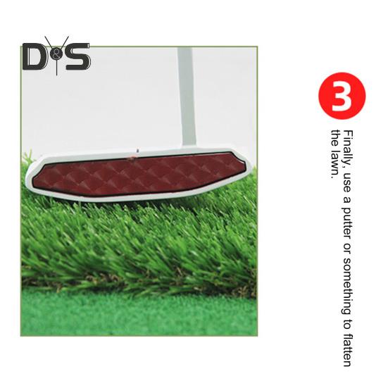 Инструмент для дерна для гольфа, зеленая бамбуковая вилка, маркер для выравнивания мячей, инструмент для фиксации дерна для гольфа, деревянные аксессуары для гольфа для мужчин