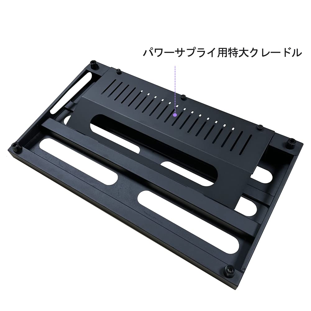 GOKKO Педаль гитарных эффектов Прочная, с блоком питания и сумкой для хранения Доска, Прочная, Встроенная подставка, Легкая, (Д-560x320x70мм)