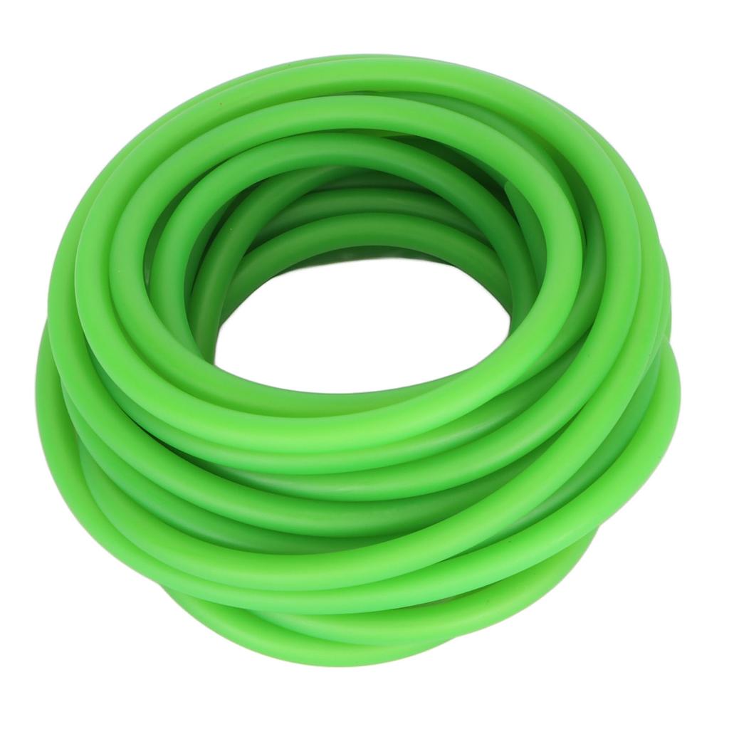 5m   Accessories Natural Latex Band Latex Resilient   Tube for Catapult Outdoor Hunting Fluorescent Green