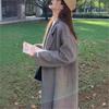 Korean Style Women's Ins Autumn and Winter Double-sided Wool Mid-length Handmade Wool Coat