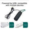 Aquarium Oxygen Air Pump Fish Tank USB Silent Air Compressor Aerator Portable Mini Small Oxygenator