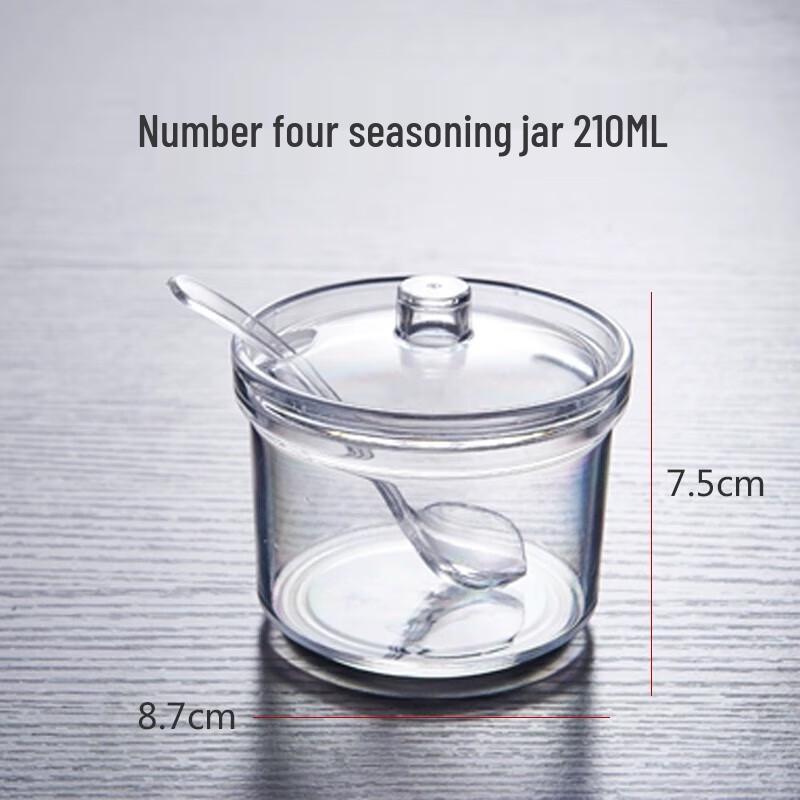 Acrylic Seasoning Jars 20-Pack