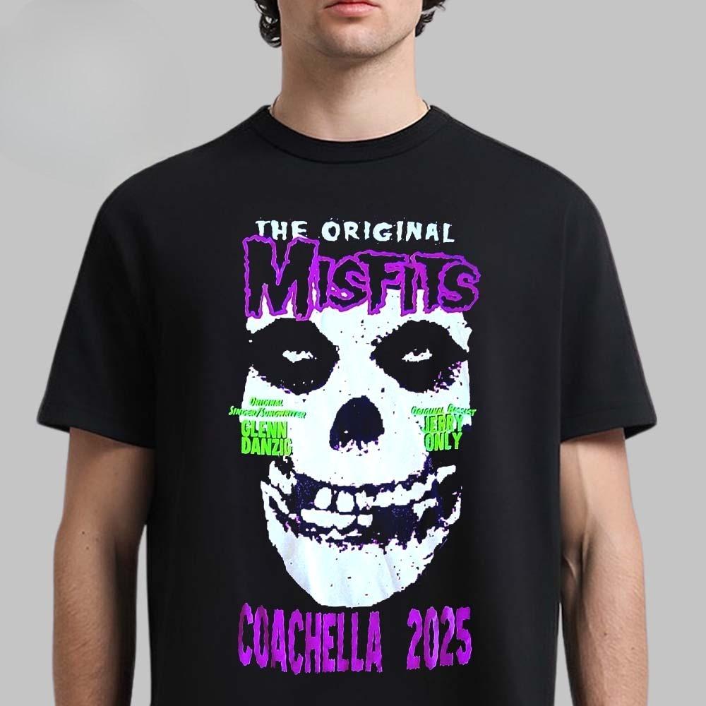 Misfits X Yesterday San Diego Comic Con 2025 Дань уважения «Убийственной шутке» Эксклюзивная унисекс футболка «Убийственный демон»