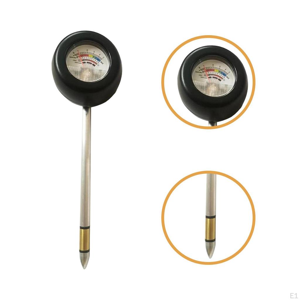 Soil Tester PH Meter Easy To Use Moisture Sun Light Fertility for