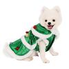 Festive Christmas Tree Hooded Cape Costume Dogs Cats Winter Pet Outfit Plush Cozy Dog Cat Apparel
