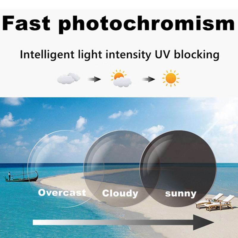Фотохромные очки для чтения для мужчин, прогрессивные мультифокальные очки для чтения с защитой от синего света, очки TR90 для гиперметропии, пресбиопии