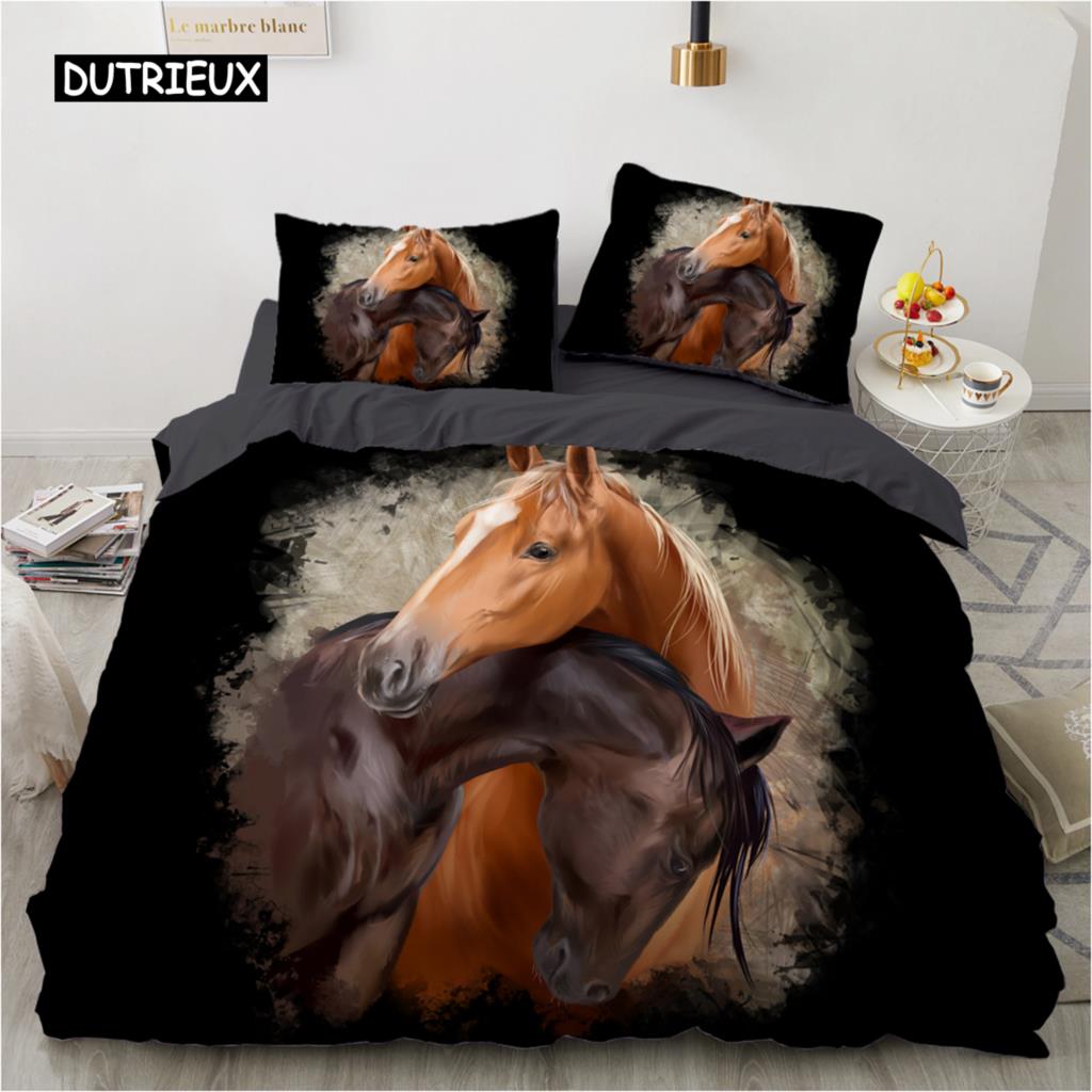 Роскошный комплект постельного белья с леопардовым принтом Queen King Double Duvet Cover Comfortable Quilt Cover Bed Set Animal Leopard Them Wild Animal