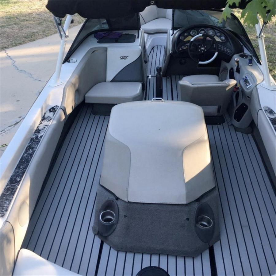 Для Евы Нескользящий коврик 240*5.8*0.6См-Темно-серый Черная полоса*5