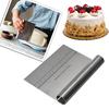 1pc Stainless Steel Baking Tools Pizza Dough Cake Scraper Cutter
