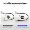 AANX1 Car Door Keyhole Lock Cylinder Protective Cover Sticker for Kia Rio K5 K2 Sportage Ceed Sorento Picanto Stinger Soul