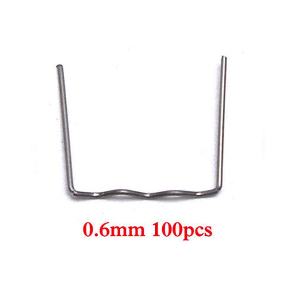For Plastic Welder Tool Car Damaged Bumper Repair Kit 100Pcs Hot Stapler Staples