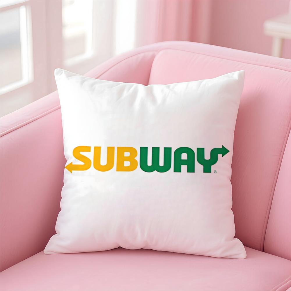 Чехол на подушку S-Subway для дома и автомобиля, многоцелевой чехол на подушку - Двусторонний, Мягкий и прочный для ежедневного использования