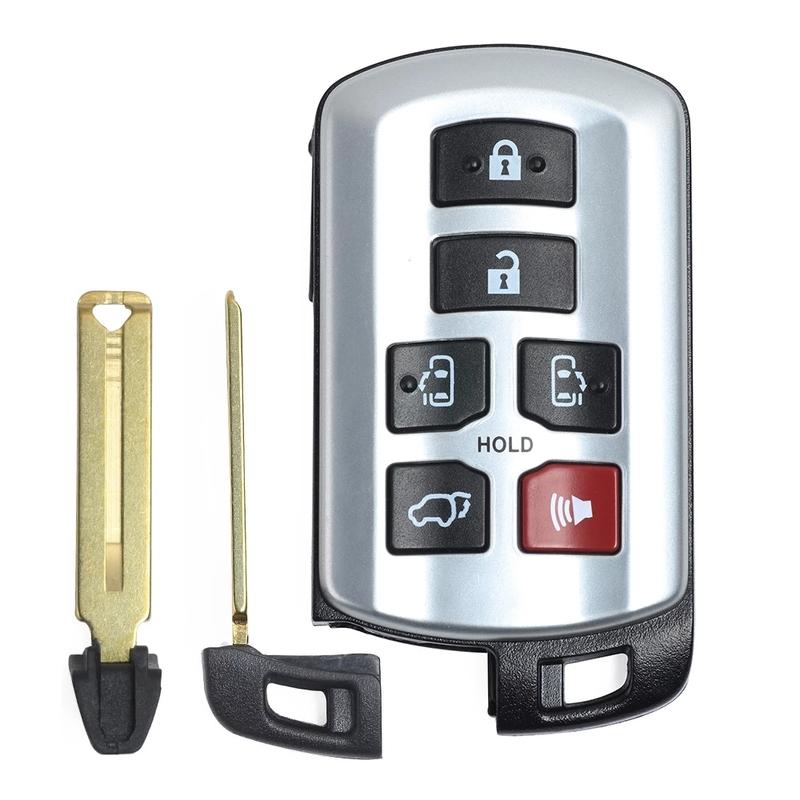 For Toyota Sienna 2011 2012 2013 2014 2015 2016 2017 2018 2019 2020 Smart HYQ14ADR 271451-5691 Car Remote Key P/N: 89904-08010