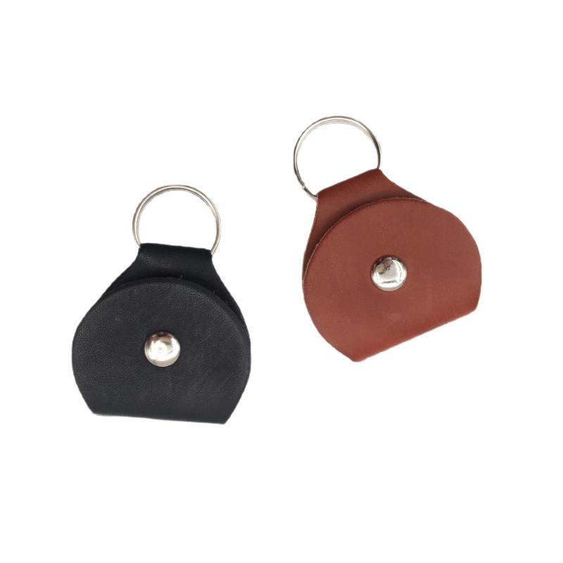 Acoustic Guitar Pick Pouch Case Celluloid Plectrum Storage Holder Bag for Folk Guitar Picks Organizer Travel