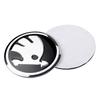 AAAAQ1 4Pcs Car Emblem Wheel Hub Center Cap Stickers Center Cover For Skoda Kodiaq Octavia Fabia Karoq Enyaq Kamiq Superb Scala Rapid 3