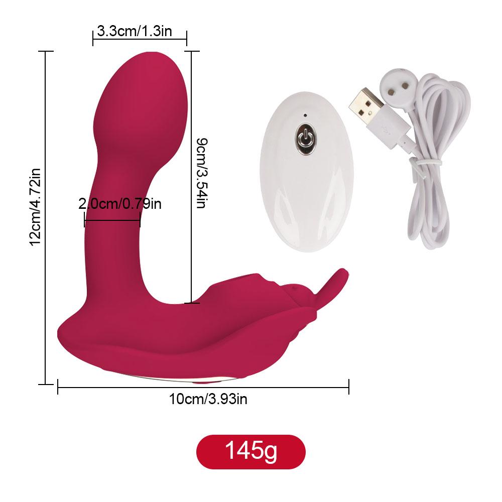 Для женщин трусики-присоски вибратор-бабочка присоска для клитора массажер вагинальный G-Spot мощный вибростимулятор женские секс-игрушки