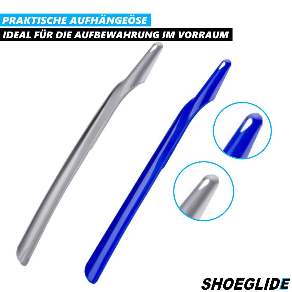 SHOEGLIDE 2x Рожок для обуви Обувалка стабильный очень длинный Помощь для надевания обуви 45 см