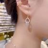 Корейские нишевые серьги-капли воды класса люкс для женщин