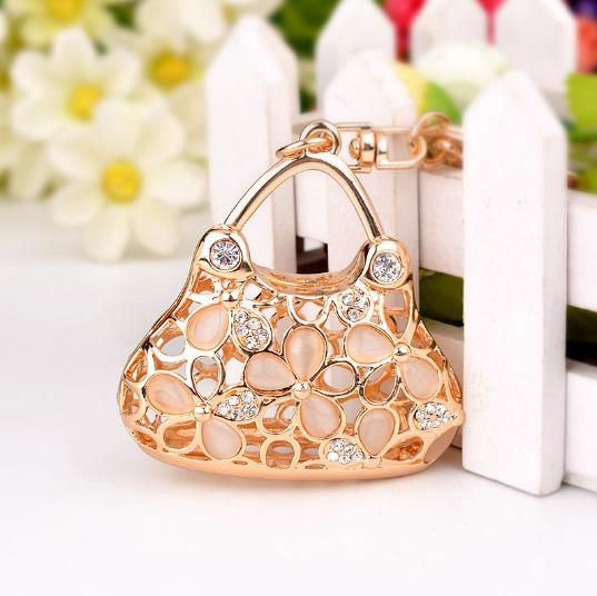 Металлический Брелок для Сумки Люкс Форма Сумки из Кожи Женский Высококачественный Шарм Декорация Поддерживает Печать Леопардовая Кожаная Сумка