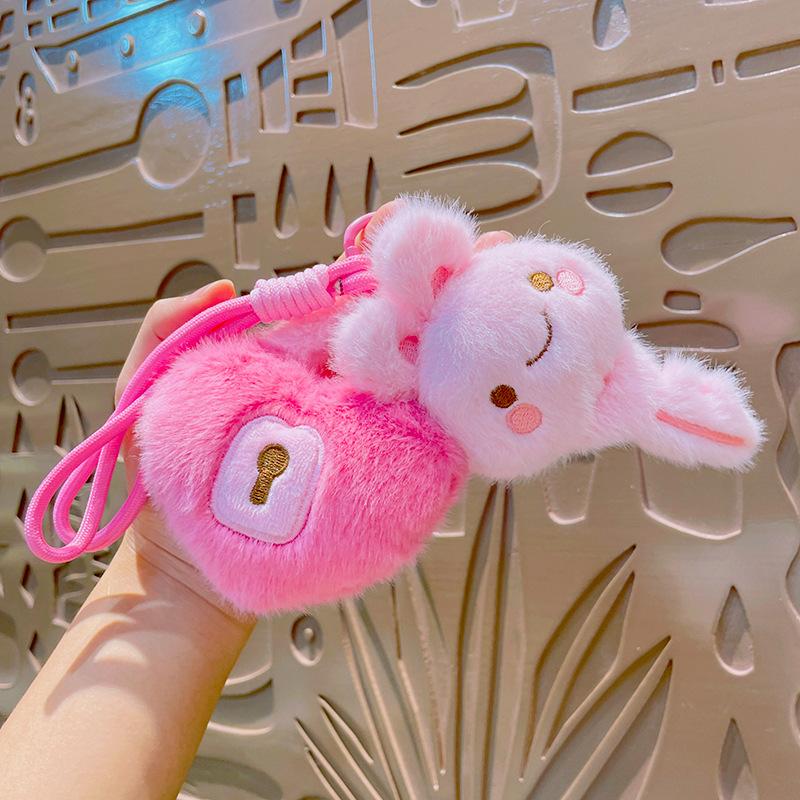 Креативные ключи любви, Куклы для пары, Плюшевые игрушки, Милые брелки, Подвески, Куклы для автомата с клешней