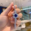 Sace Gems Браслет из медного сплава с цирконами – стильный и изысканный свадебный подарок подругам.