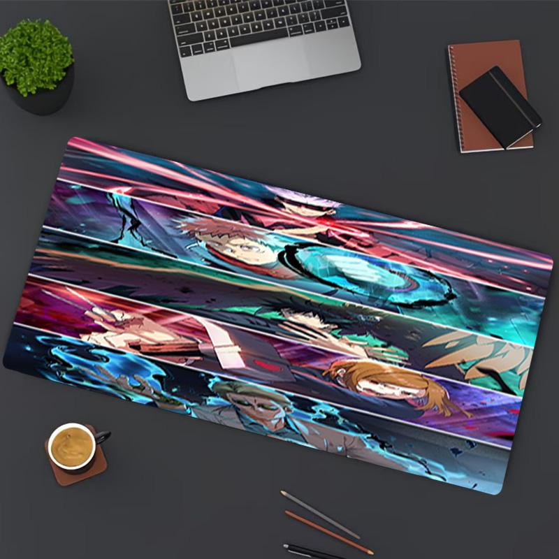 Jujutsu Kaisen Print Mouse Pad, for Keyboard Pad Laptop PC Mat for Office Home Use, Desk Decor, Perfect Birthday Gift for Gamers
