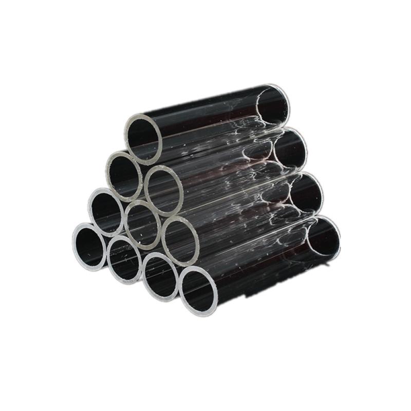 Прозрачная акриловая трубка для разведения креветок и рыб, укрытие, пещера, домик, принадлежности для украшения аквариума