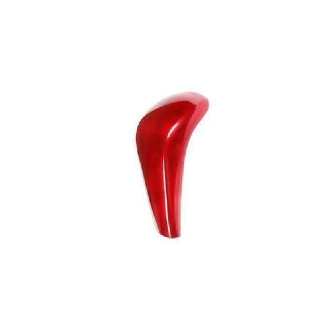 For BMW 3-Series E90 2005-2011 2012 ABS Red Console Gear Shift Knob Cover Trim