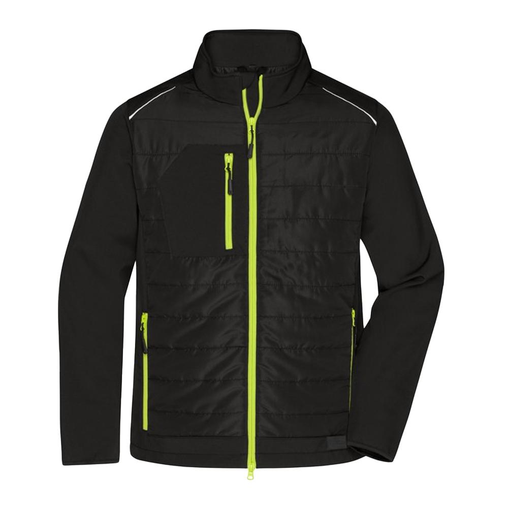 James and Nicholson Mens Hybrid Jacket
