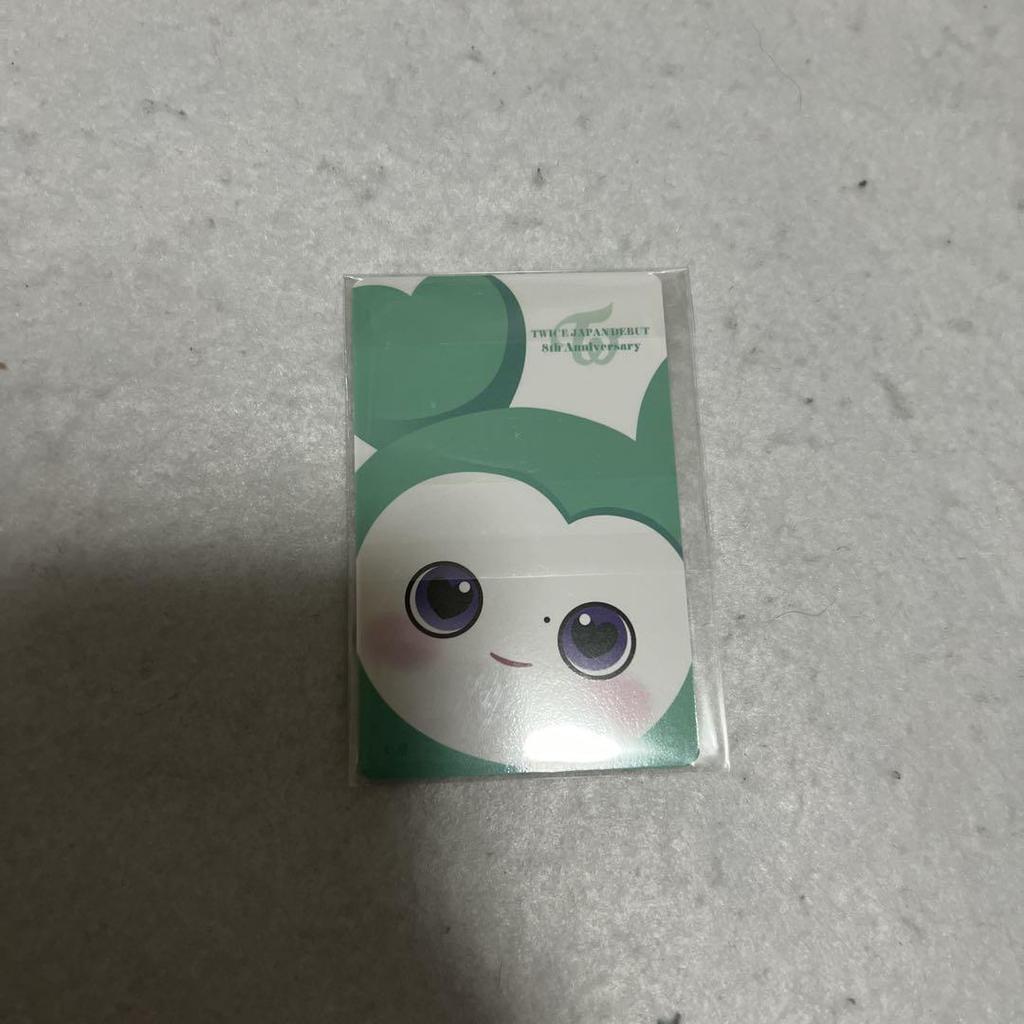 [Б/У] TWICE Baby LOVELYS Силиконовый светильник Трейдинговая карта Мина