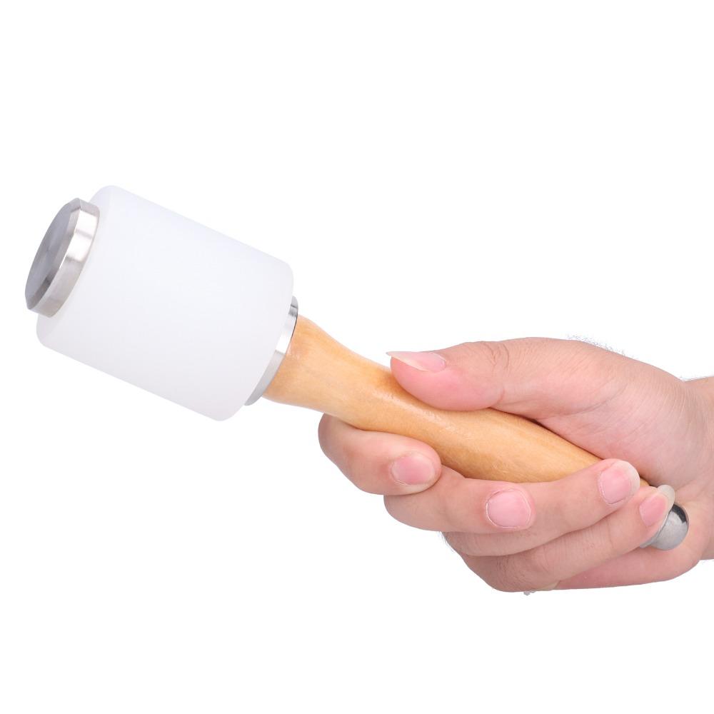 Different Colors Leather Carving Hammer Wood Handle Leather Tool Leather Workshop Daily Processing