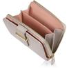 LASIEM Genuine Leather X Bifold Mini Genuine Small Compact Mini Light Greige X Pink Beige (Lasiem) [Full Two-Tone] Women's Wallet, Wallet, Leather,